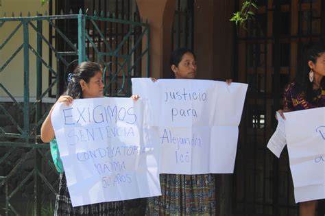 Crimen contra Alejandra Icó Chub: Esta es la reparación digna .